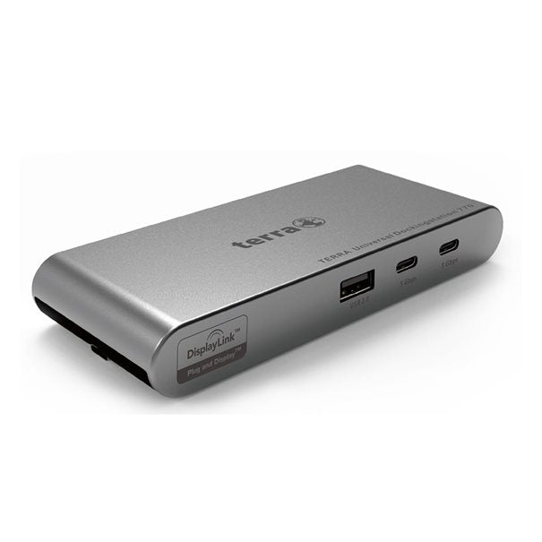 TERRA MOBILE Dockingstation 770 USB-C | Dual Display | Für unterwegs