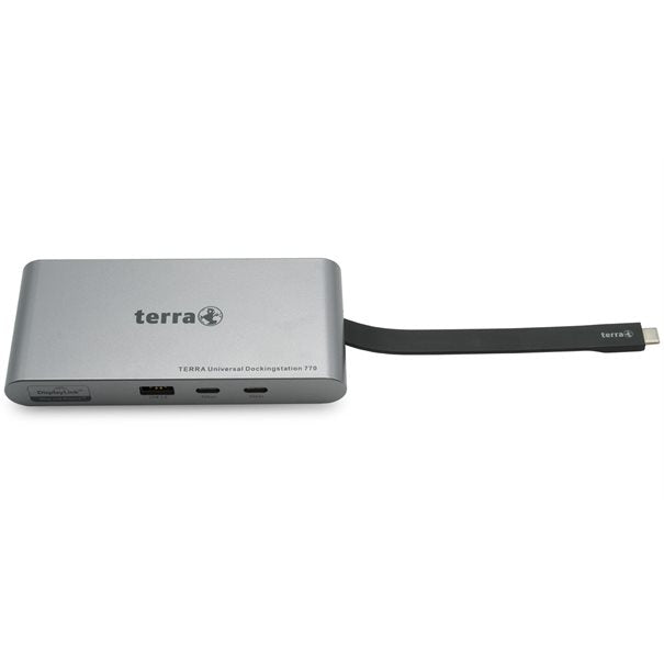 TERRA MOBILE Dockingstation 770 USB-C | Dual Display | Für unterwegs