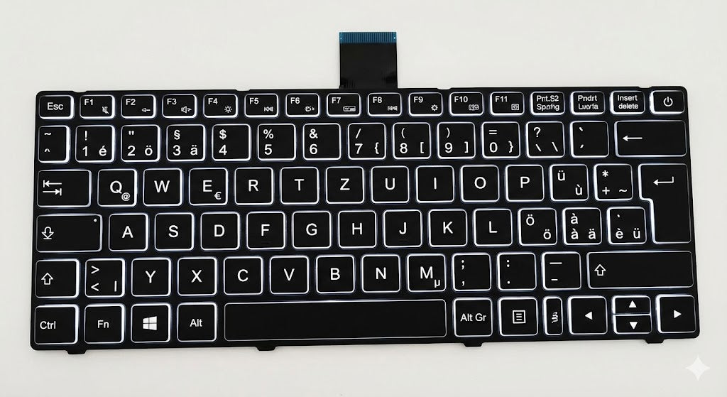 Tastatur Mobile 1584 (beleuchtet) [CH]